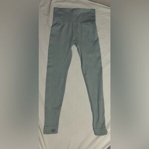 Women’s SET ACTIVE Light blue leggings